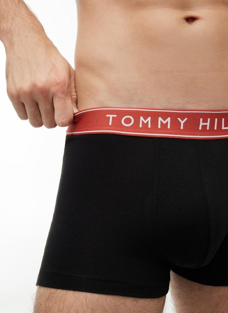 TOMMY HILFIGER 3-Pack Essential Logo Waistband Trunks - Image 5